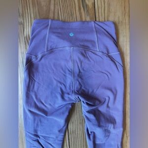 Lululemon size 4 ruched leggings
